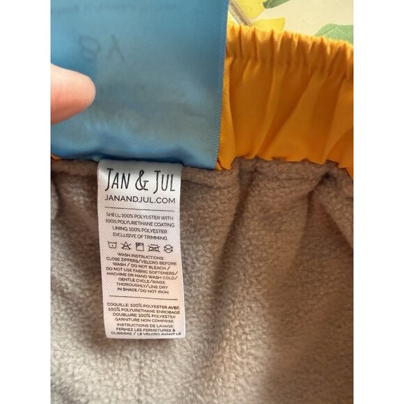 Jan & Jul Kids Fleece Lined Rain Jacket Coat Pants Waterproof 10y Unisex - Picture 15 of 16